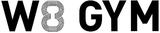 W8 GYM logo