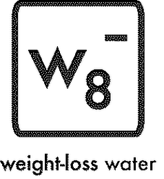 W8- WEIGHT-LOSS WATER logo