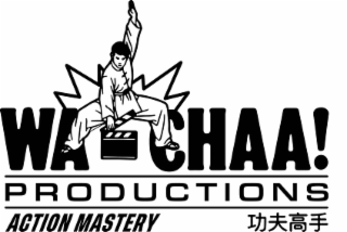 WA CHAA! PRODUCTIONS ACTION MASTERY logo