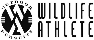 WA OUTDOOR PURSUITS WILDLIFE ATHLETE logo