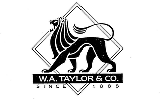 W.A. TAYLOR & CO. SINCE 1888 logo