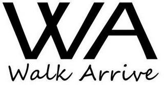 WA WALK ARRIVE logo