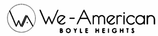 WA WE-AMERICAN BOYLE HEIGHTS logo