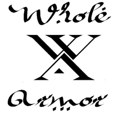 WA WHOLE ARMOR logo