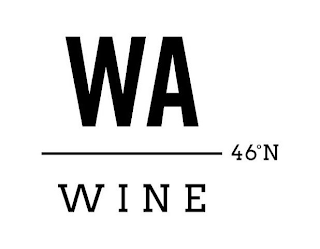 WA WINE 46°N logo