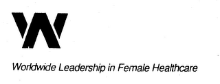WA WORLDWIDE LEADERSHIP IN FEMALE HEALTHCARE logo