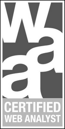 WAA CERTIFIED WEB ANALYST logo