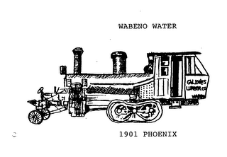 WABENO WATER 1901 PHOENIX logo