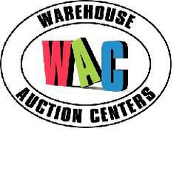WAC WAREHOUSE AUCTION CENTERS logo