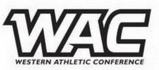 WAC WESTERN ATHLETIC CONFERENCE logo