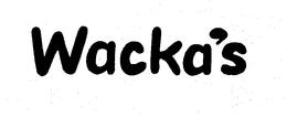 WACKA'S logo
