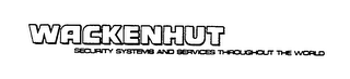 WACKENHUT SECURITY SYSTEMS AND SERVICES THROUGHOUT THE WORLD logo