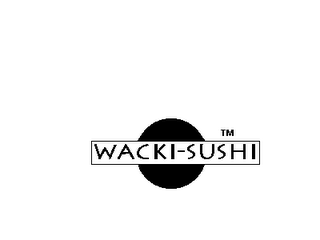 WACKI-SUSHI logo