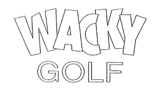 WACKY GOLF logo