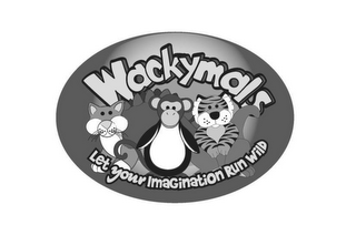WACKYMALS LET YOUR IMAGINATION RUN WILD logo