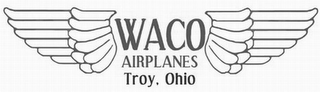 WACO AIRPLANES TROY, OHIO logo