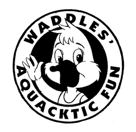 WADDLES' AQUACKTIC FUN logo