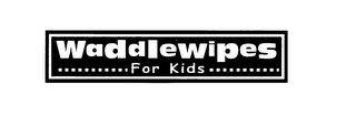 WADDLEWIPES FOR KIDS logo