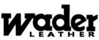WADER LEATHER logo
