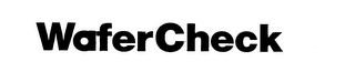 WAFERCHECK logo