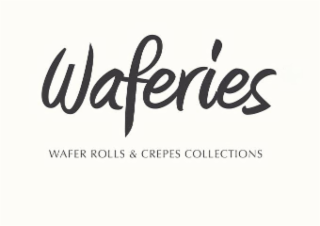 WAFERIES WAFER ROLLS & CREPES COLLECTIONS logo