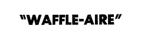"WAFFLE-AIRE" logo