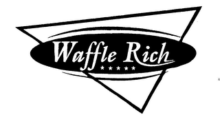 WAFFLE RICH logo