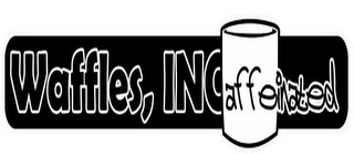 WAFFLES, INCAFFEINATED logo