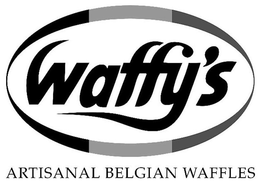 WAFFY'S ARTISANAL BELGIAN WAFFLES logo