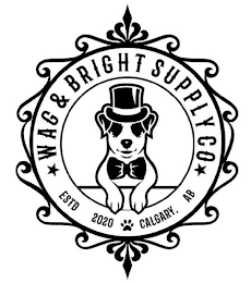 WAG & BRIGHT SUPPLY CO ESTD 2020 CALGARY, AB logo