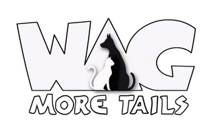 WAG MORE TAILS logo