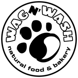 WAG N' WASH NATURAL FOOD & BAKERY logo