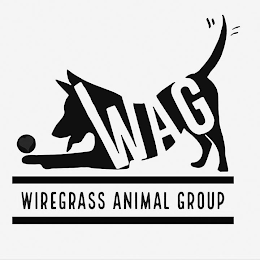 WAG WIREGRASS ANIMAL GROUP logo