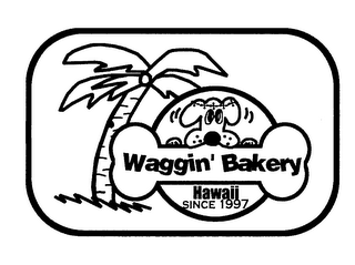 WAGGIN' BAKERY HAWAII SINCE 1997 logo