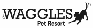WAGGLES PET RESORT logo