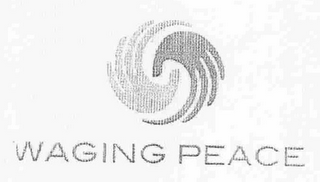 WAGING PEACE logo
