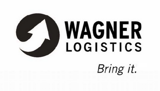 WAGNER LOGISTICS BRING IT. logo