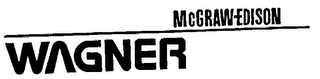 WAGNER MCGRAW-EDISON logo