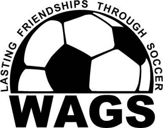 WAGS LASTING FRIENDSHIPS THROUGH SOCCER logo