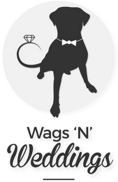 WAGS 'N' WEDDINGS logo