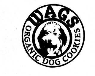 WAGS ORGANIC DOG COOKIES logo