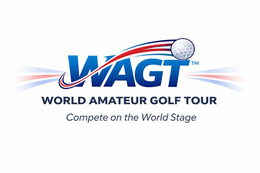 WAGT TM WORLD AMATEUR GOLF TOUR COMPETE ON THE WORLD STAGE logo