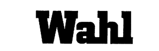 WAHL logo