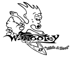 WAHOOTEY H "LIFE'S A HOOT" logo