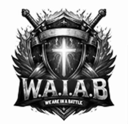 W.A.I.A.B WE ARE IN A BATTLE logo
