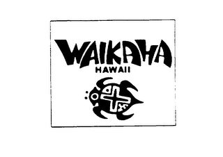 WAIKAHA HAWAII logo