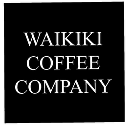 WAIKIKI COFFEE COMPANY logo