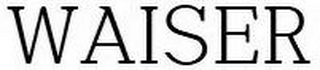 WAISER logo