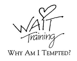 WAIT TRAINING WHY AM I TEMPTED? logo
