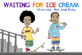 WAITING FOR ICE CREAM STARRING: DEE AND RICKY SUP logo